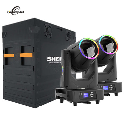 GalaxyJet Waterproof IP65 Lyres 380W 19R Beam Éclairage de Scène Avec Effets anneau Éclairage de Performance