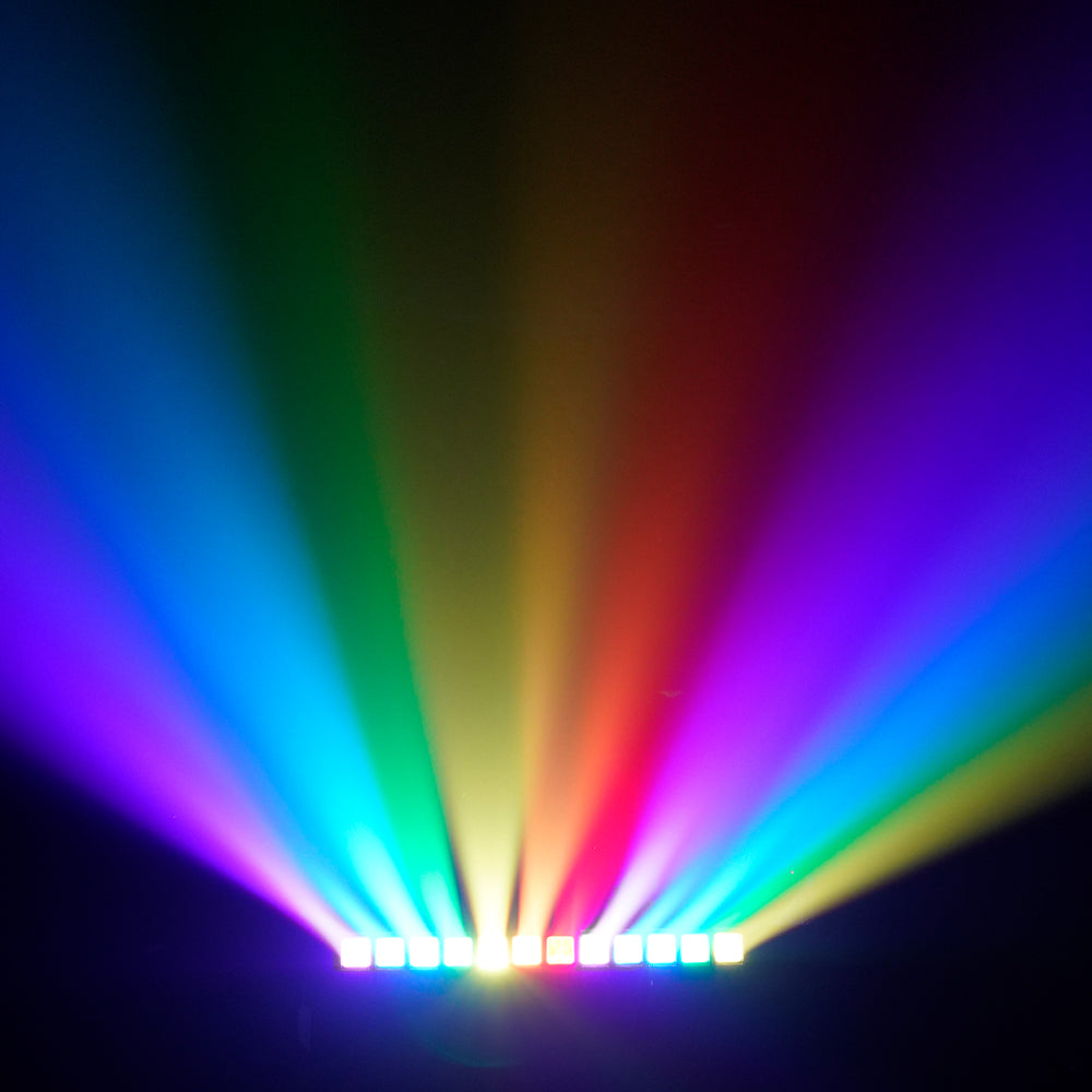 GalaxyJet LED 12x60W RGBW 12 Moving Head Wave Bar Light Beam & Wash Stage Lighting