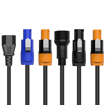 Câbles PowerCON étanches / connecteurs standard pour éclairage de scène