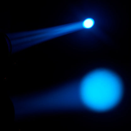 SHEHDS Projecteur asservi Bee Eye 7×40 W avec zoom et fonction wash – éclairage de scène RGBW / RGBL / RGBLAC