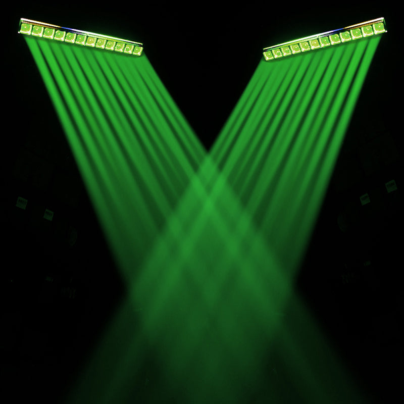 GalaxyJet LED Lyres 12x40W RGBW Zoom Beam Éclairage de Scène Contrôle des pixels Éclairage de Performance DJ