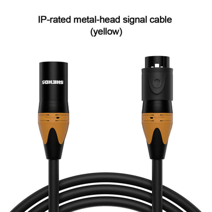 SHEHDS DMX Signal Cables IP65 Waterproof / Standard DMX Lighting Cables – alternate product view