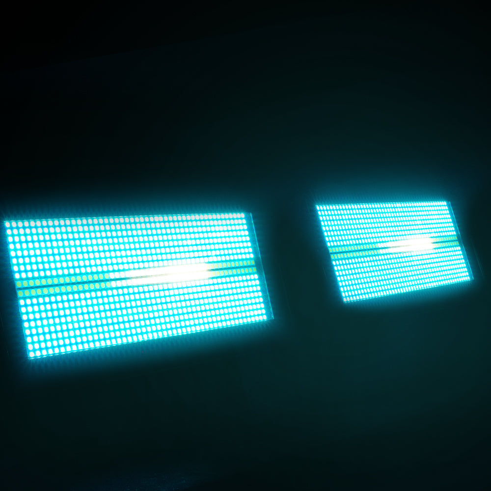 SHEHDS Lyre LED 200W avec Effet Stroboscopique et Matrice (Matrix) Éclairage Wash pour Scènes, Clubs et DJs