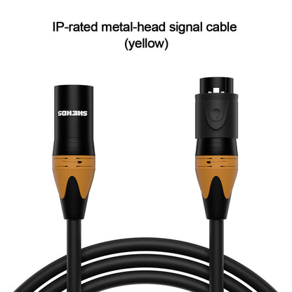 Câbles de signal DMX étanches IP65 / Câbles DMX standard pour éclairage