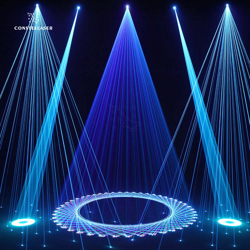 Constellaser Contrôle des application Lyres 6W  Éclairage Laser  Éclairage de Performance Mariage DJ Club