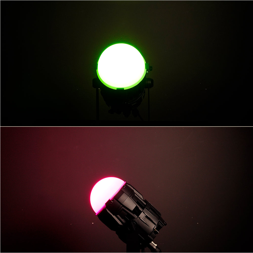 SHEHDS Projecteur PAR LED Étanche 7x18W RGBWA+UV / RGBLAC avec Contrôle par APP et Connexion en Série