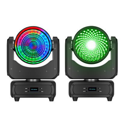 SHEHDS Nouvelle arrive Lyres LED Wash 120W RGBW Éclairage de Scène Éclairage de Performance Mariage Théâtre