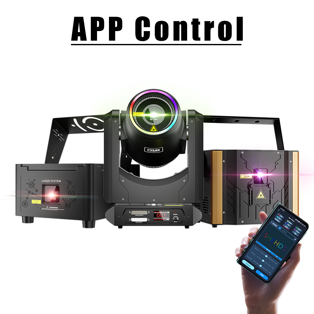 Constellaser Contrôle des application 12W Éclairage de Scène Éclairage Laser RGB Scanner animation DMX512 DJ Mariage Concert