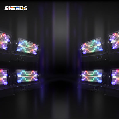 CoralPar Waterproof LED Lyres 1000W RGB Strobe Éclairage de Scène Éclairage de Performance Club Mariage DJ