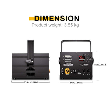Constellaser Contrôle des application 3W Éclairage de Scène Éclairage Laser RGB Scanner animation DMX512 DJ Mariage Concert