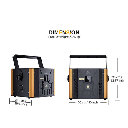 Constellaser Contrôle des application 6W Éclairage de Scène Éclairage Laser RGB Scanner animation DMX512 DJ Mariage Concert