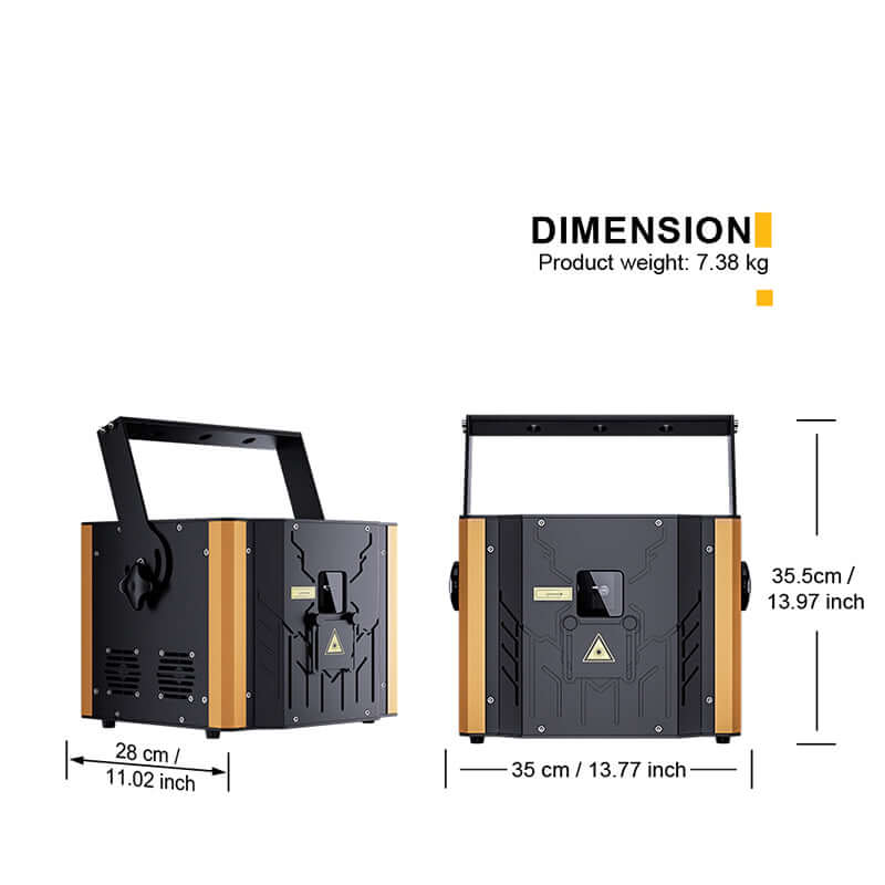 Constellaser Contrôle des application 12W Éclairage de Scène Éclairage Laser RGB Scanner animation DMX512 DJ Mariage Concert