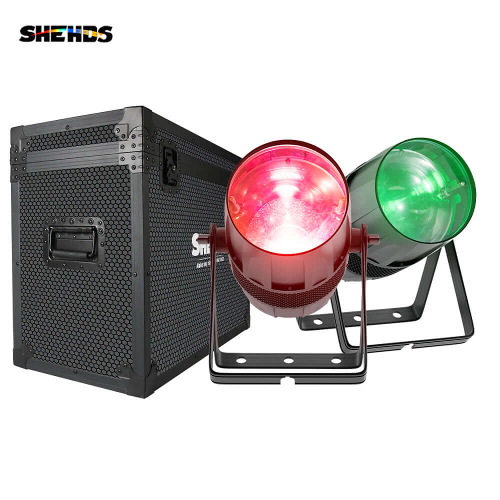 CoralPar Étanchéité IP65 LED Zoom&Wash COB 300W RGBW 4in1 Par Éclairage de Scène Performance Mariage DJ