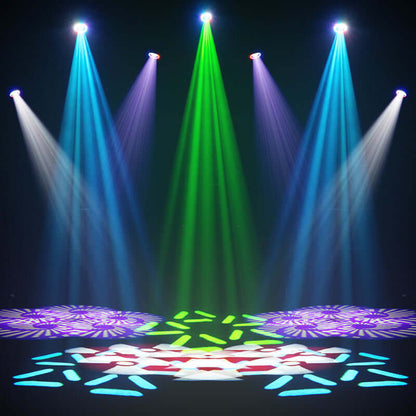 SHEHDS GalaxyJet LED Beam 200W&300W Beam&Wash&Gobo Moving Head Lights