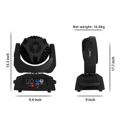 SHEHDS 36x18W Zoom & Wash Moving Head Light RGBWA+UV – product feature view
