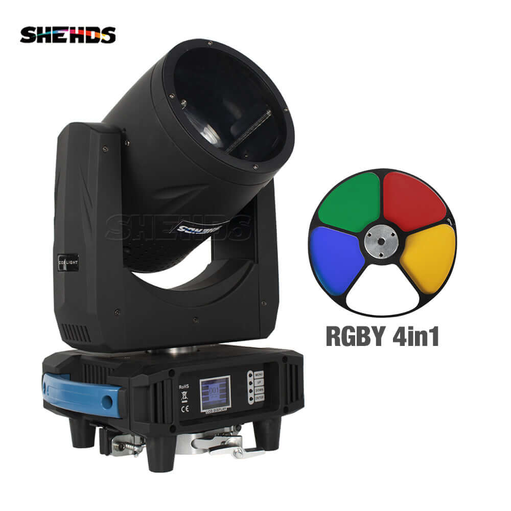 SHEHDS COB 400W Blanc chaud et froid COB 400W Éclairage de scène RGBY Éclairage de Performance Théâtre