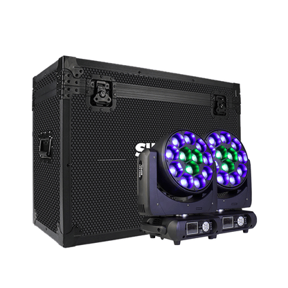 JMS WEBB Lyres LED Beam&Wash Bee Eye 12x40W RGBW Éclairage de Scène Éclairage de Performance DJ Théâtre