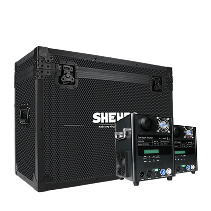 SHEHDS Nouvelle machine à étincelles sans fil 650W pour feux d'artifice, extérieur et intérieur Performance Mariage