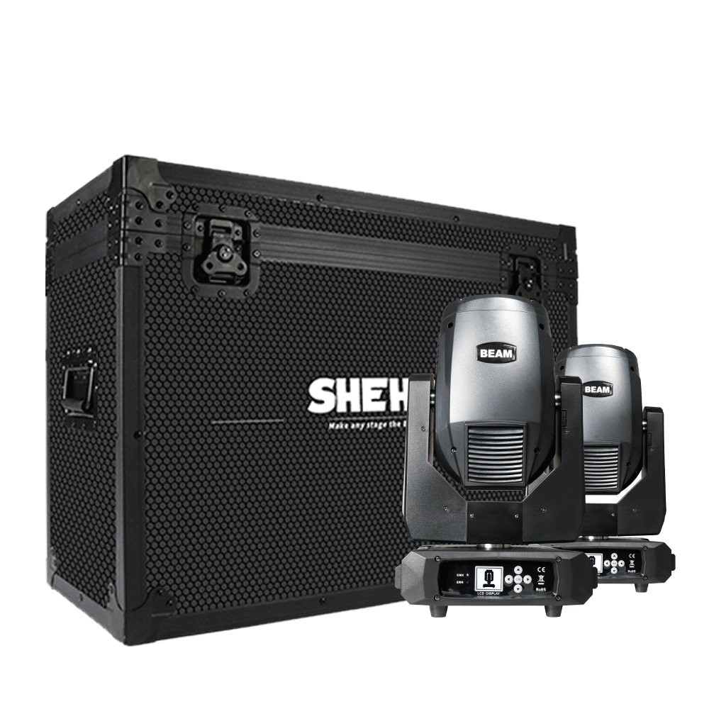 SHEHDS Bulb Beam Lyres 350W 17R Éclairage de Scène Éclairage de Performance DJ Club Mariage Concert