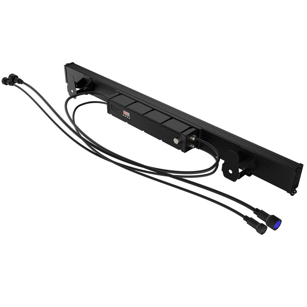 SHEHDS Éclairage stroboscopique LED rétro étanche 10x20W Ambre Silencieuse pour extérieur
