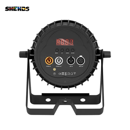SHEHDS Nouvelle version en alliage aluminium LED 200W Blanc froid et chaud 2in1 COB Mélange de couleurs Éclairage de Scène Performance