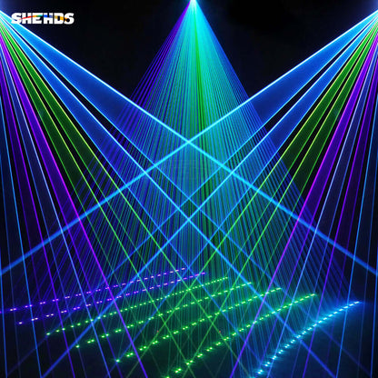Constellaser Contrôle des application Lyres 6W  Éclairage Laser  Éclairage de Performance Mariage DJ Club