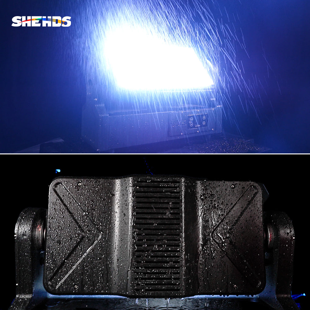 CoralPar Waterproof LED Lyres 1000W RGB Strobe Éclairage de Scène Éclairage de Performance Club Mariage DJ