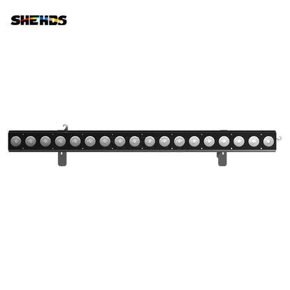 SHEHDS Nouveau Patchwork LED Wall Wash 18x18W RGBWA+UV Éclairage de Scène Dissipation de chaleur par recirculation
