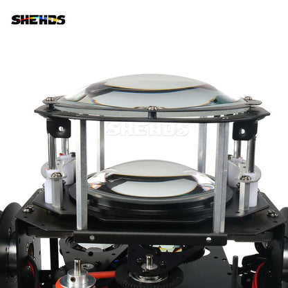 SHEHDS Lyres Beam 275W 10R Prismes doubles Éclairage de Scène Éclairage de Performance Club Mariage Théâtre