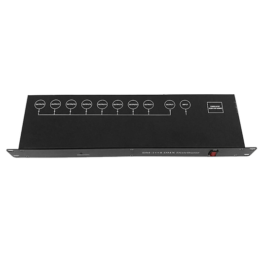 Stage Light Controller DMX512 Splitter Light Signal Amplifier Splitter 8 Way DMX