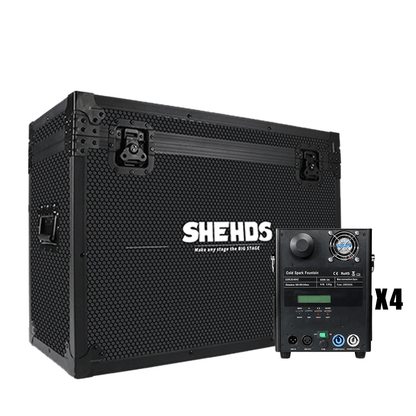 SHEHDS Nouvelle machine à étincelles sans fil 650W pour feux d'artifice, extérieur et intérieur Performance Mariage