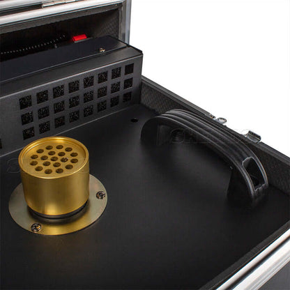 Machine à brume 660W avec étui de transport DMX Brumisateur de fumée télécommandé