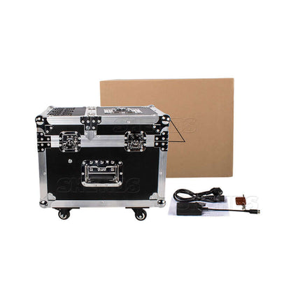 Machine à brume 660W avec étui de transport DMX Brumisateur de fumée télécommandé