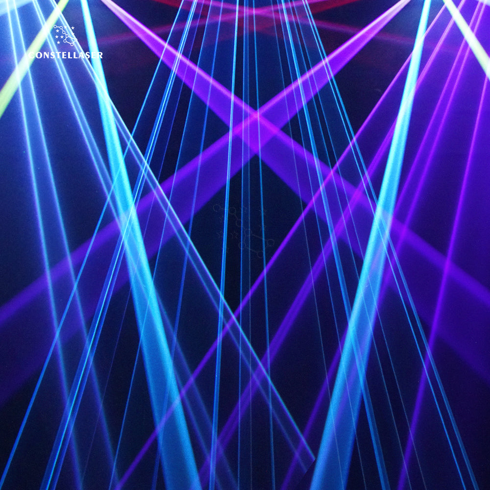 Constellaser 6W RGB Animation Éclairage Laser Éclairage de Performance DMX512&ILDA&RJ45