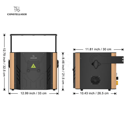 Constellaser 6W RGB Animation Éclairage Laser Éclairage de Performance DMX512&ILDA&RJ45