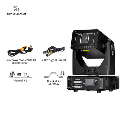 Constellaser Contrôle des application Lyres 6W  Éclairage Laser  Éclairage de Performance Mariage DJ Club