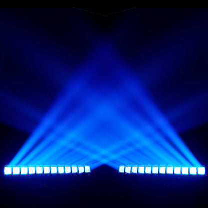 GalaxyJet LED 12x60W RGBW 12 Moving Head Wave Bar Light Beam & Wash Stage Lighting