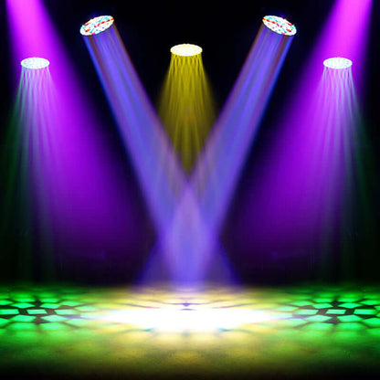 JMS WEBB LED Ultra Wash Big Bees Eyes 37x25W RGBW Moving Head Light – blue wash lighting effect