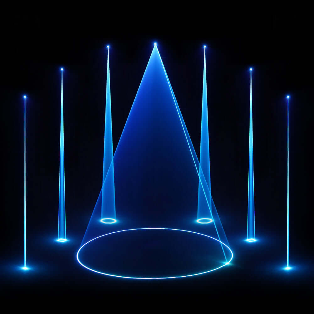 Constellaser Contrôle des application 3W Éclairage de Scène Éclairage Laser RGB Scanner animation DMX512 DJ Mariage Concert