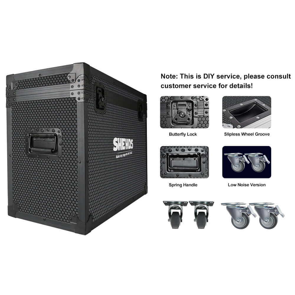 SHEHDS 36x18W Zoom & Wash Moving Head Light RGBWA+UV – product feature view