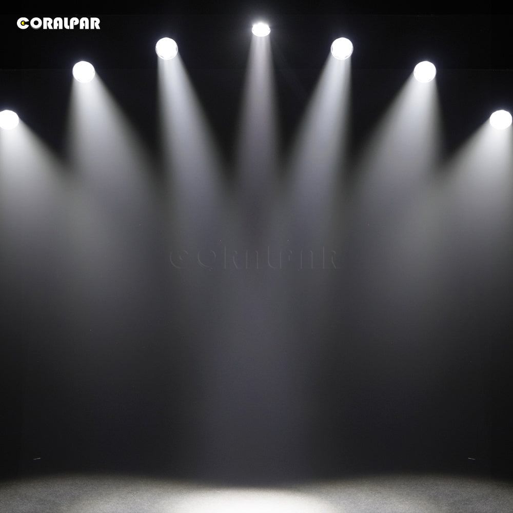 CoralPar Étanchéité IP65 LED Zoom&Wash Bee Eye 7x40W RGBW 4in1 Par Éclairage de Scène Mariage DJ