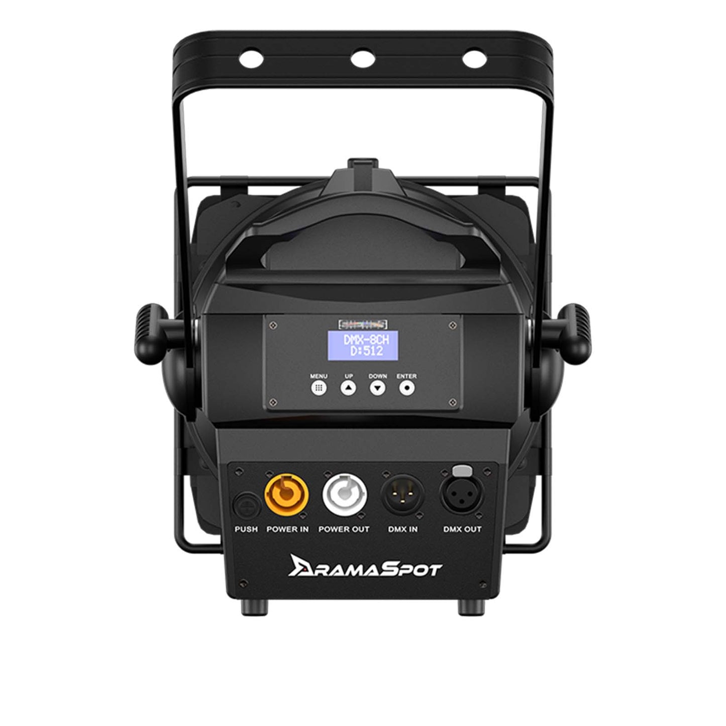 SHEHDS Projecteur Fresnel LED 250W/350W RGBWAUV/RGBLAC/RGBW/RGBL/Blanc Chaud+Froid pour Théâtre, Scène, Spectacle, Concerts