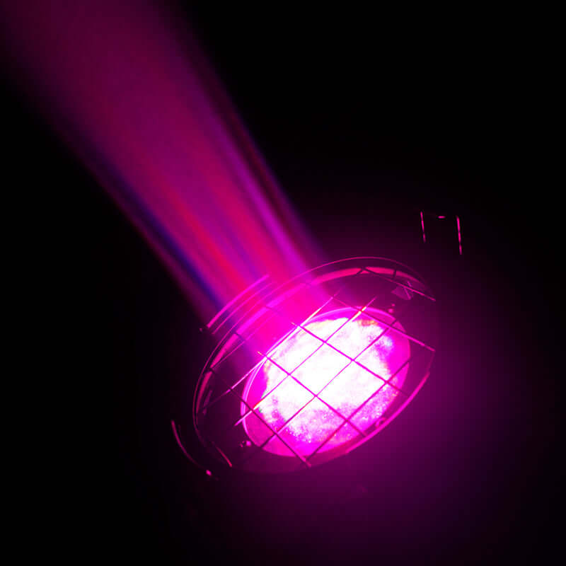 SHEHDS LED Optical Zoom LEKO 350W LED RGBW/Warm+Cool White Profile Spotlight Four-leaf – multicolor spotlight beam effect