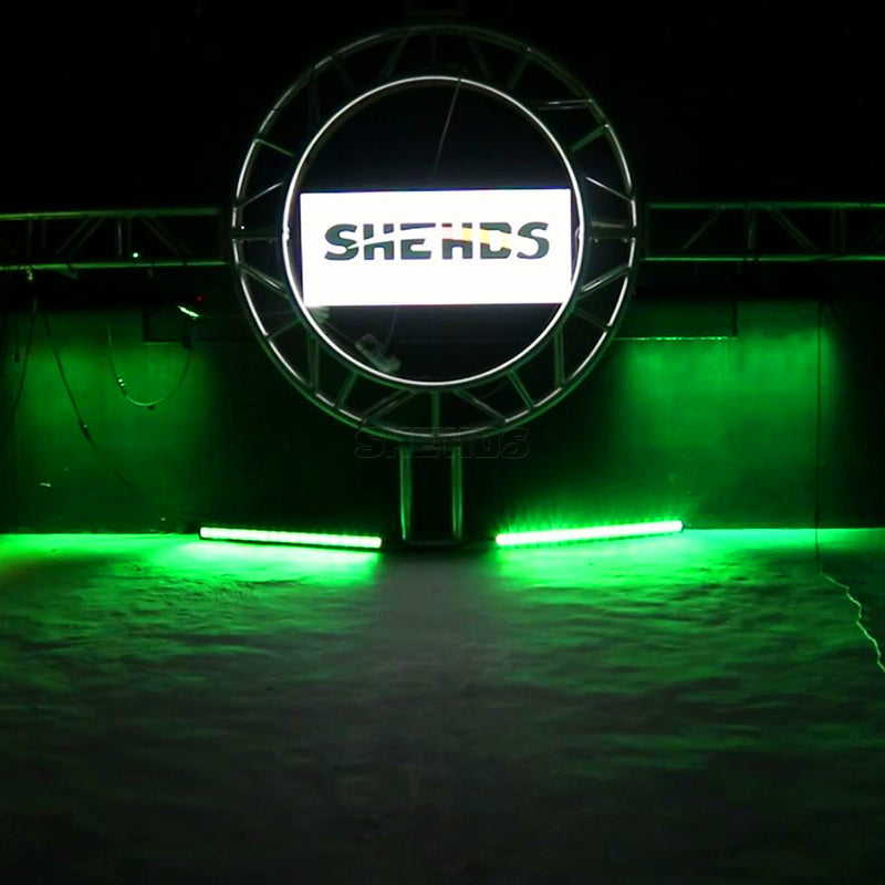 SHEHDS Étanchéité IP65 18x12W RGBW 4in1 LED Wall Wash Éclairage de Scène Éclairage de Performance DJ