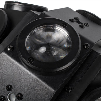 SHEHDS Lyres LED Laser 18x12W Éclairage de Scène avec Faisceau Rotatif Football