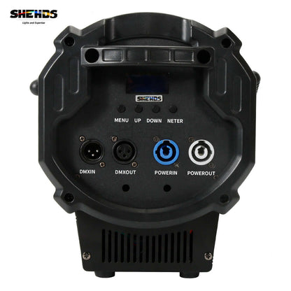 SHEHDS Projecteur 250W RGBW Éclairage de Scène avec stroboscope à impulsions DJ Club Marriage Théâtre