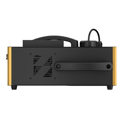 SHEHDS 1500W RGB LED Fog Machine with 24x3W Lights DMX & Remote Control Fog Effect – product feature view