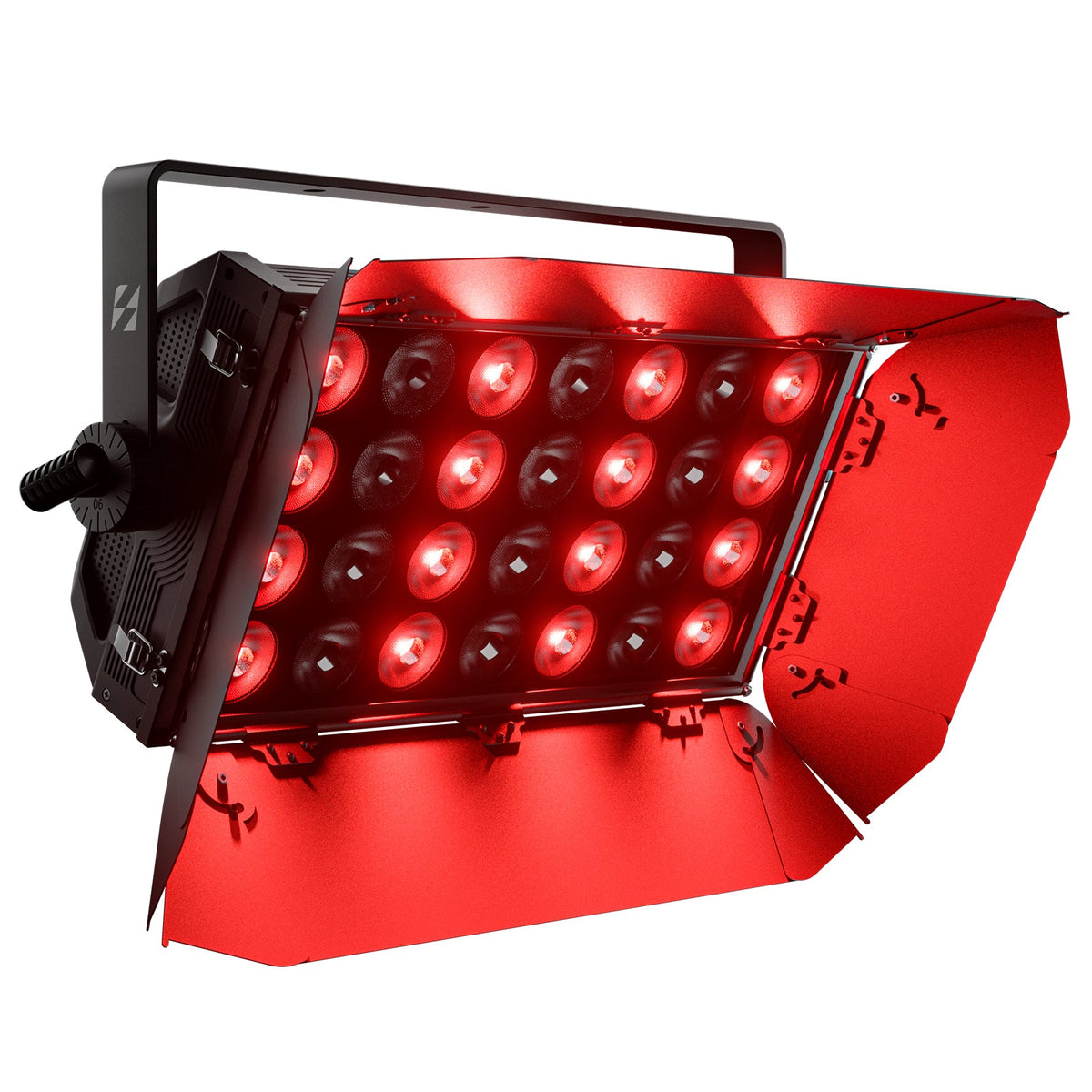 SHEHDS 350W RGBW Projecteur Wash Flood / Stroboscope LED / Blinder Wash