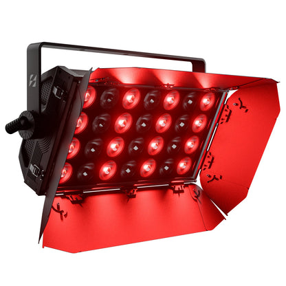 SHEHDS 350W RGBW Projecteur Wash Flood / Stroboscope LED / Blinder Wash