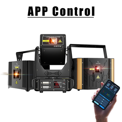 Constellaser Contrôle des application 6W Éclairage de Scène Éclairage Laser RGB Scanner animation DMX512 DJ Mariage Concert